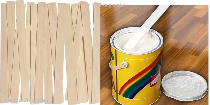 paint mixing sticks